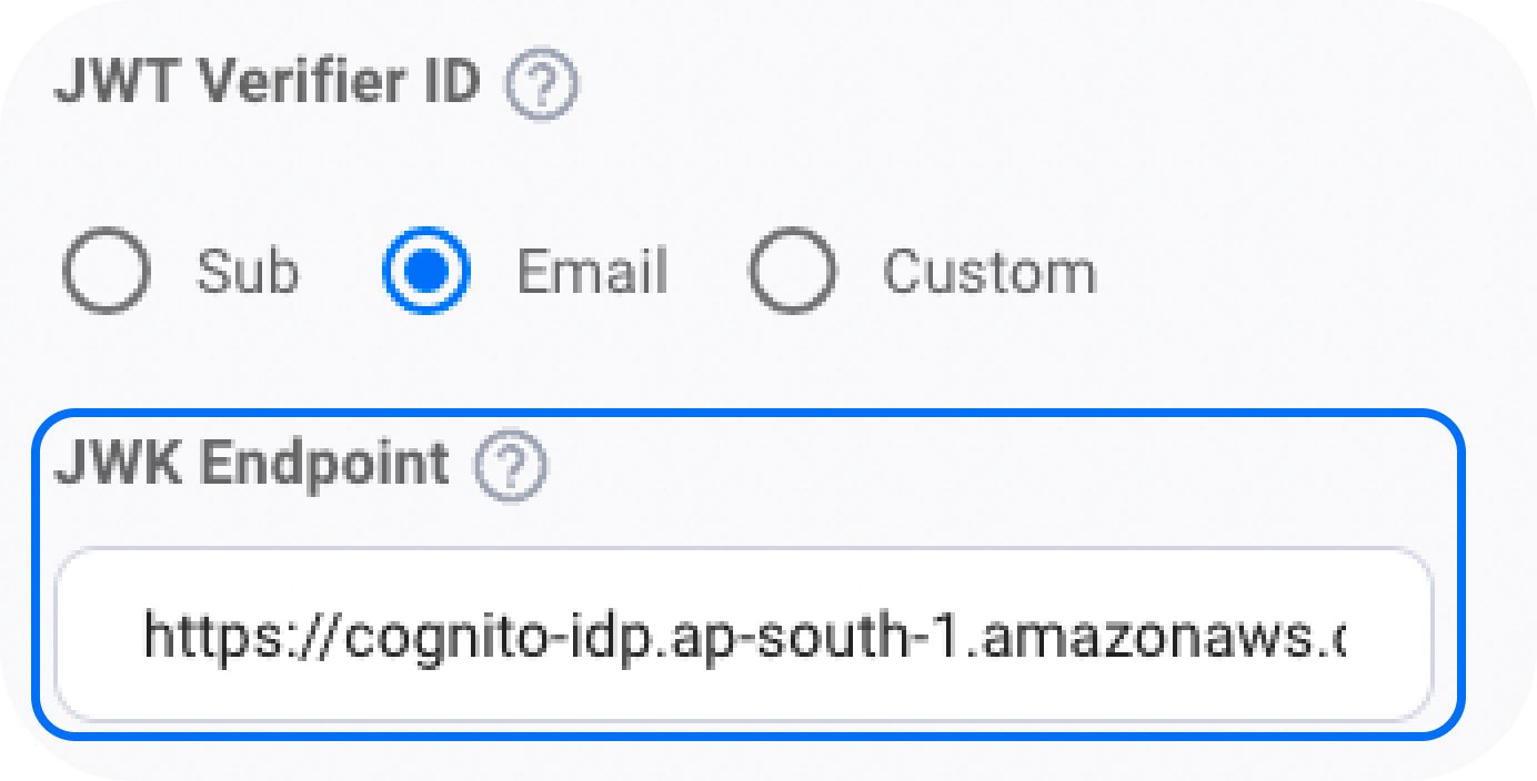 JWKS Endpoint Field - Troubleshoot